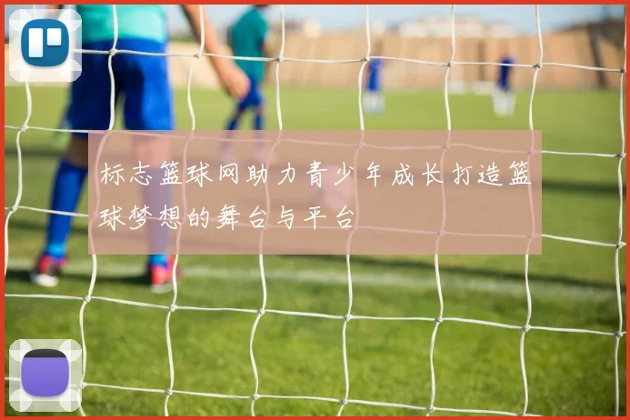 标志篮球网助力青少年成长打造篮球梦想的舞台与平台